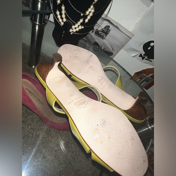 Green Kitten heels - Picture 2 of 5